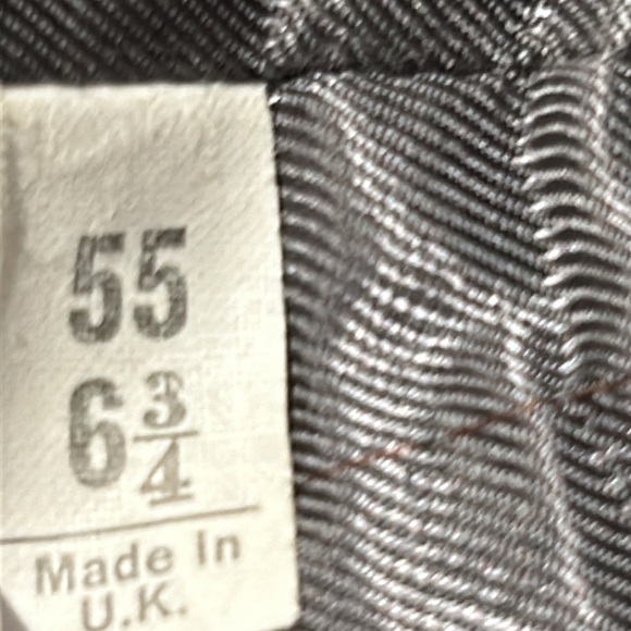 Harris Tweed Pure Scottish Wool Hat Size 6 3/4 55cm. - Picture 10 of 11